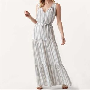 Splendid Linen Rosemary Maxi Dress